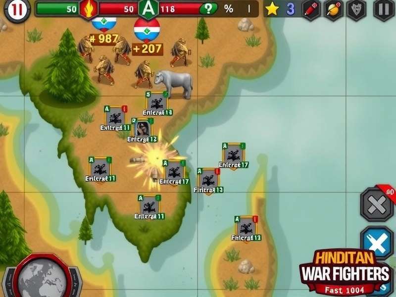 Hindustan War Fighters Gameplay
